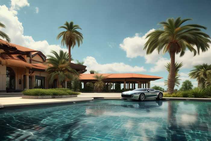 非洲有钱人生活图片高清；非洲有钱人生活图片高清壁纸