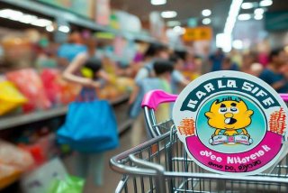 卡拉生活超市贴纸 卡拉生活超市贴纸多少钱