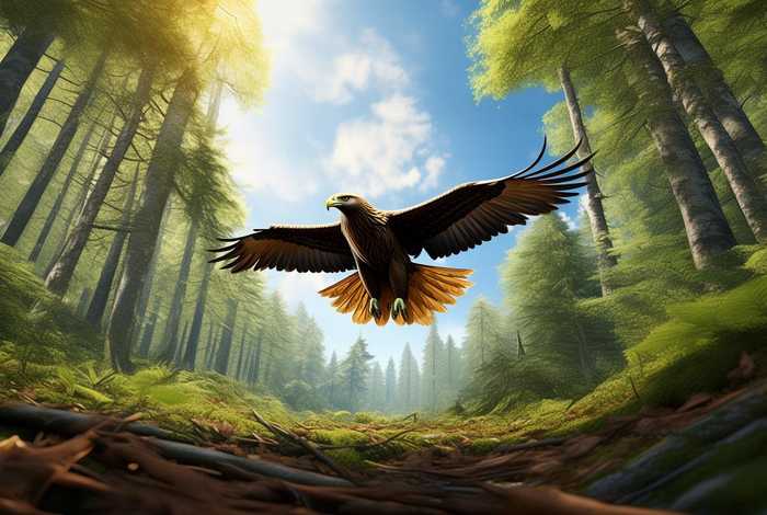 老鹰生活在森林还是草原 老鹰生活在森林还是草原里