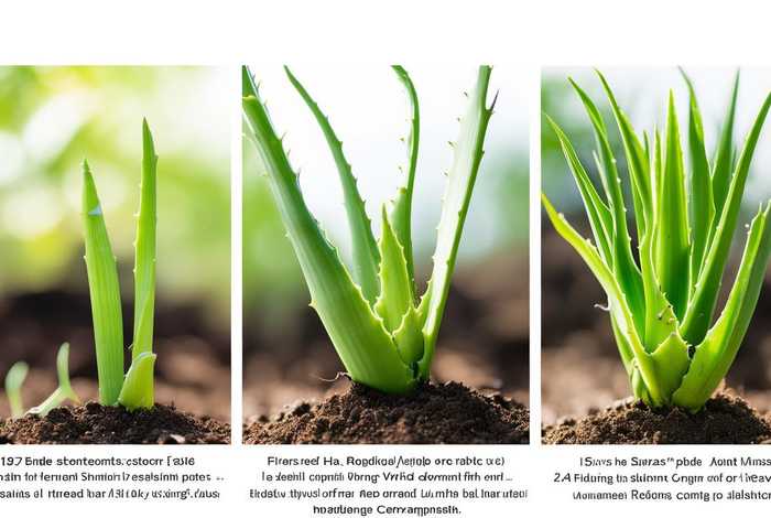 芦荟的生长过程记录图片及文字；芦荟的生长过程记录图片及文字介绍