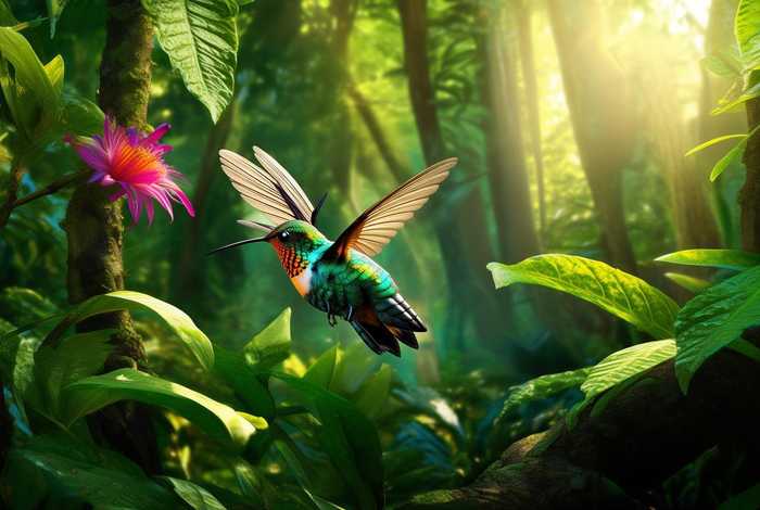 蜂鸟生活在哪里的 蜂鸟生活在哪里的热带雨林 蜂鸟生活在哪里的 蜂鸟生活在哪里的热带雨林