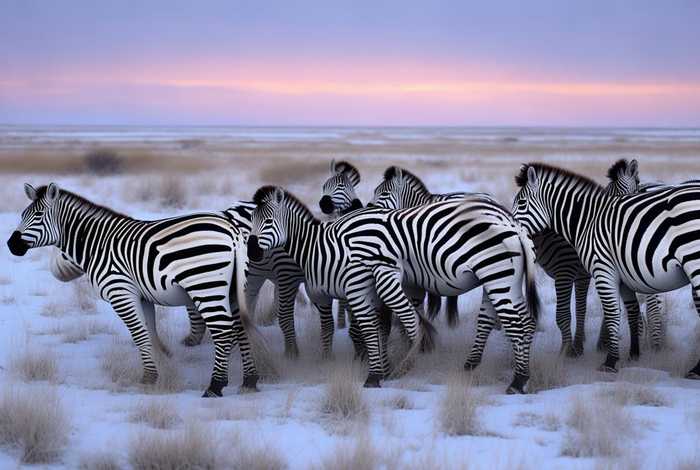 斑马的生活环境、斑马的生活环境和过冬方式