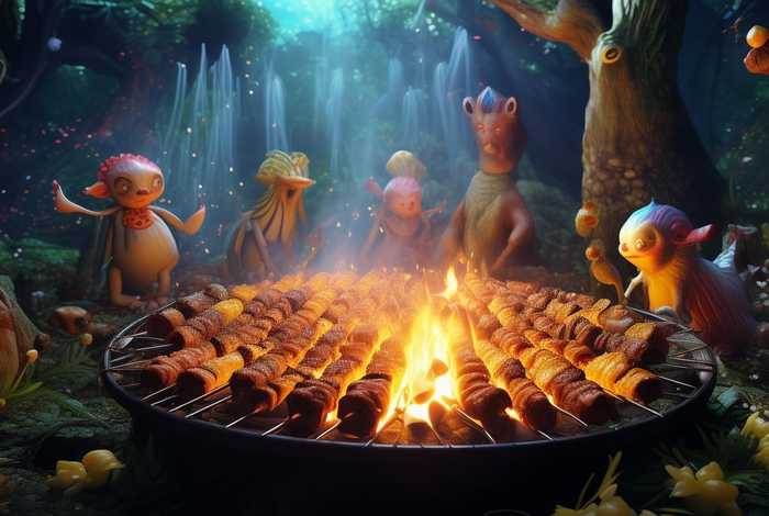 幻想生活传说烤肉怎么做；幻想生活传说烤肉怎么做的