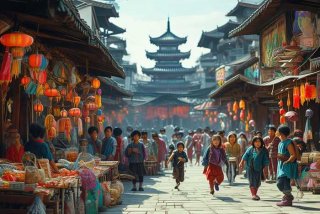 古代市井生活txt下载、描写古代市井生活的书