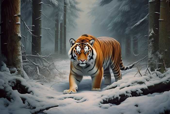 东北虎的生活习性动画片 东北虎的生活环境和食性