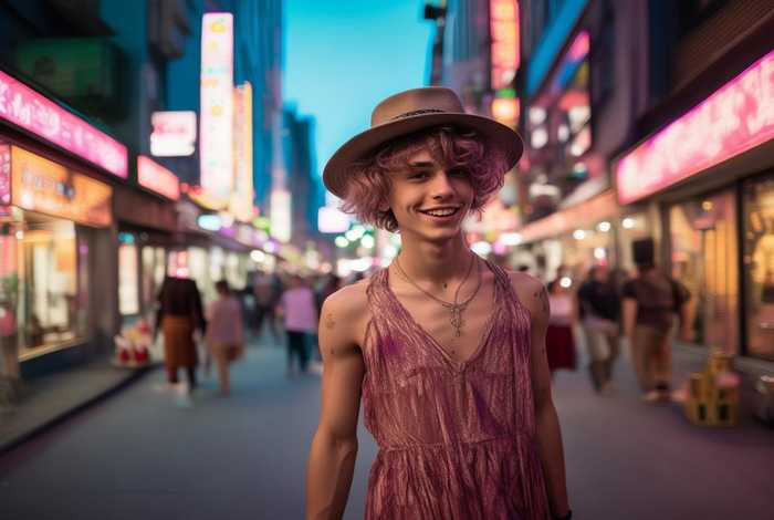 穿女装生活24小时、小伙穿女装24小时