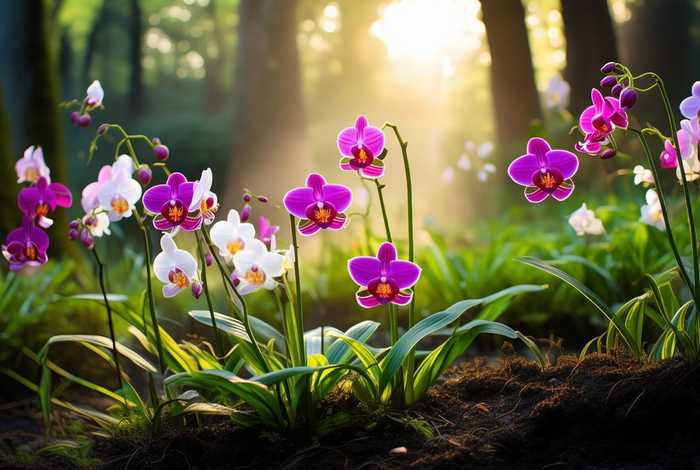 兰花的生活环境及特点描写，兰花的生活环境及特点描写作文