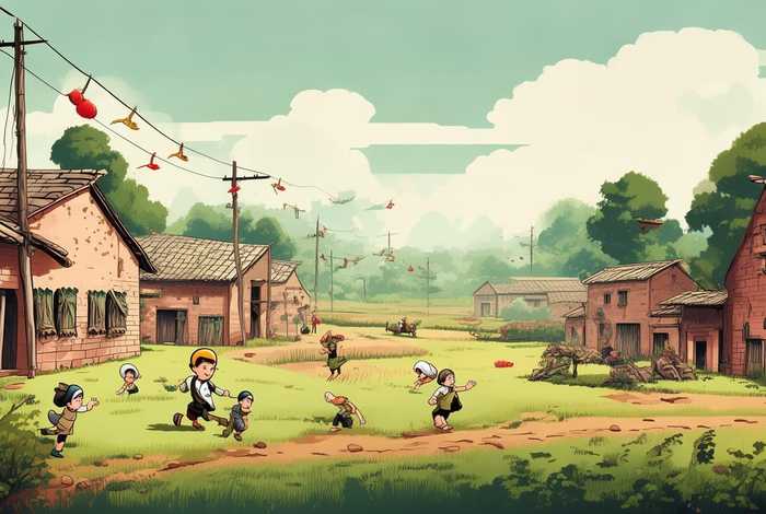 50年代的农村生活视频动画；50年代的农村生活视频动画片