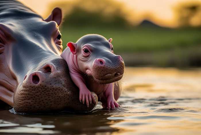河马生宝宝习性 河马生宝宝是公的还是母的生