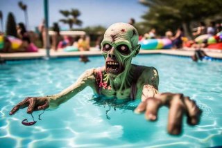 僵尸生活泳装怎么拿、僵尸生活游泳池里的东西怎么拿