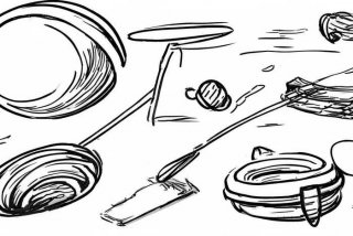 弹力在生活中的应用图片 弹力在生活中的应用图片简笔画