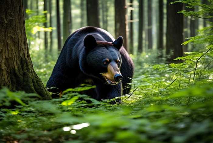 河南有野生黑熊吗（河南有野生黑熊吗图片）