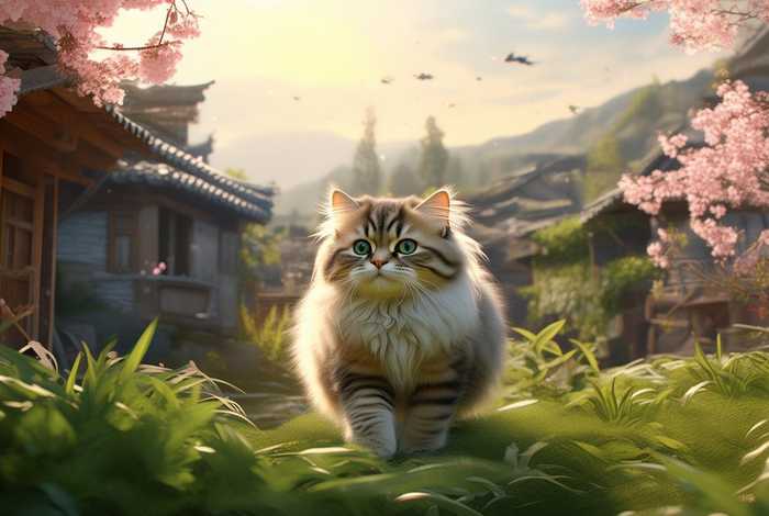 猫咪吴邪的乡下生活晋江；猫咪吴邪的乡下生活笔记晋江