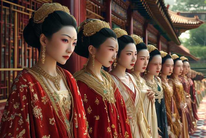 后宫妃子的等级排名；古代后宫妃子的等级排名