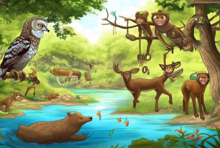 动物不同的生活方式 - 其他动物的生活方式