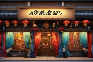 布艺生活馆门头设计、布艺生活馆门头设计图片