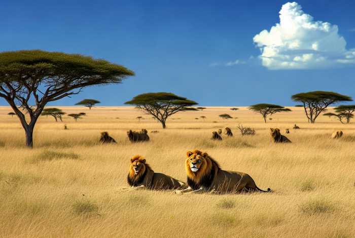 非洲狮子生活在哪里;非洲狮子生活在哪里呢 非洲狮子生活在哪里;非洲狮子生活在哪里呢