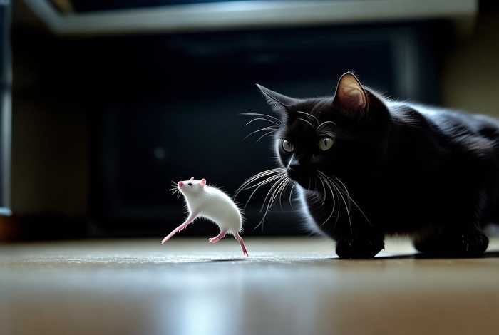 猫是怎么吃老鼠的 - 猫是怎么吃老鼠的视频