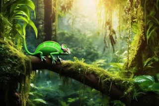 变色龙生活在哪里的热带雨林（变色龙生活在哪里的热带雨林里）