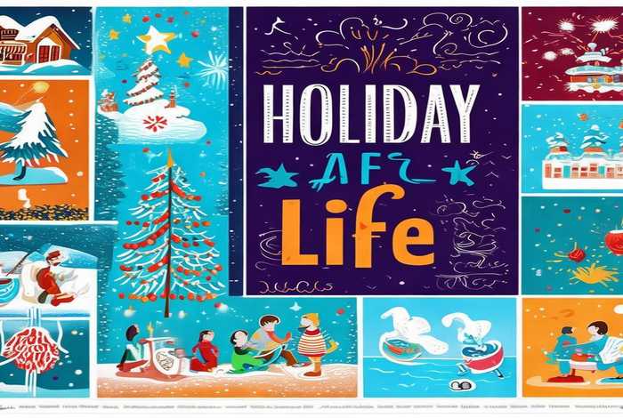 快乐的假期生活手抄报模板；快乐的假期生活手抄报模板内容