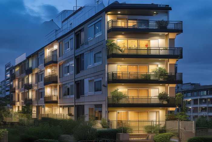 电子厂生活楼；电子厂生活楼图片大全