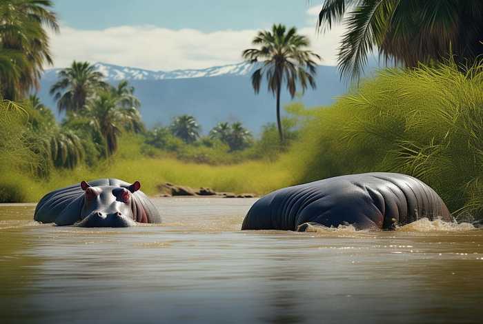 河马生活在哪里的 河马在哪儿生活