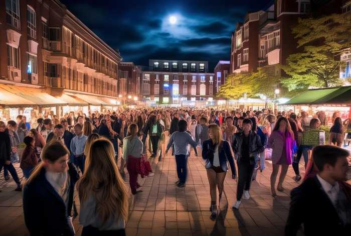 大学夜生活有多热闹 - 大学夜生活有多热闹的作文