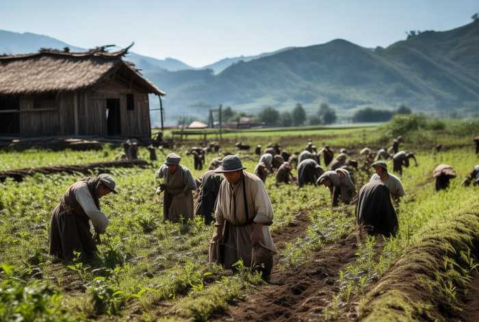 古代农家的上进生活图片（古代农家的上进生活图片高清）