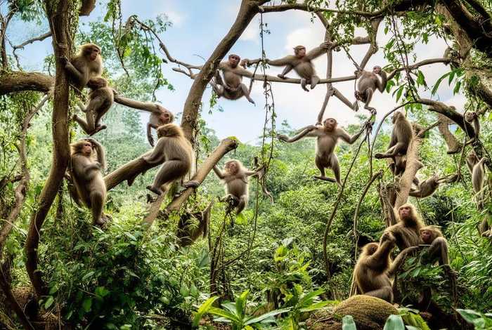 猴群生活记录；猴群生活记录怎么写