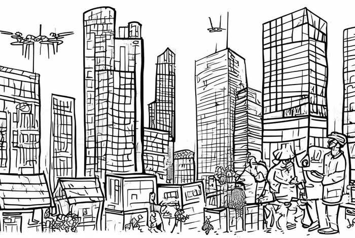 关于科技改变生活的图片 关于科技改变生活的图片简笔画