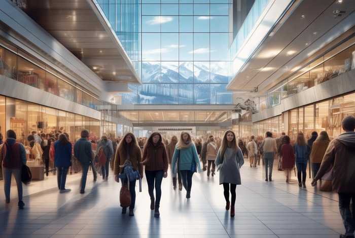 加拿大逛商场生活日志心情随笔，加拿大购物商场