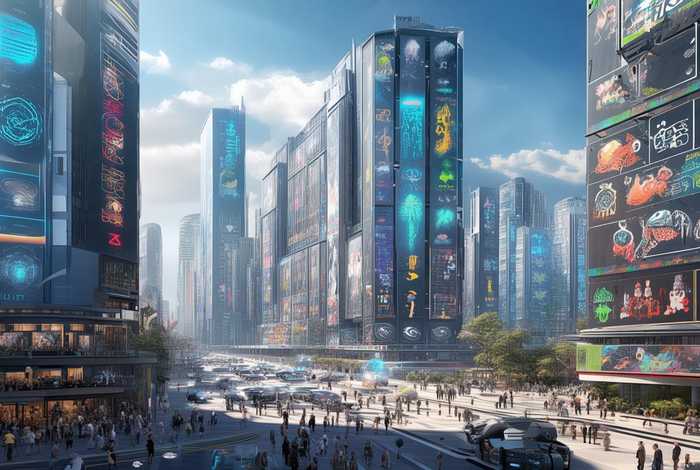 关于未来的绘画图案；关于未来的绘画图案大全