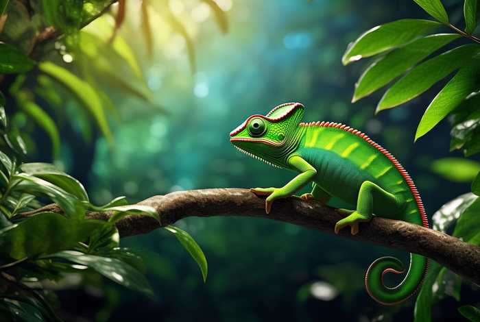 变色龙一般生活在哪里，变色龙一般生活在哪个地方