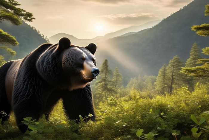 黑熊分布在中国哪里,黑熊分布在中国哪里呢 黑熊分布在中国哪里,黑熊分布在中国哪里呢