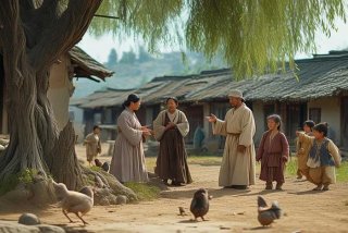 古代农家的家长里短（古代农村的家长里短）