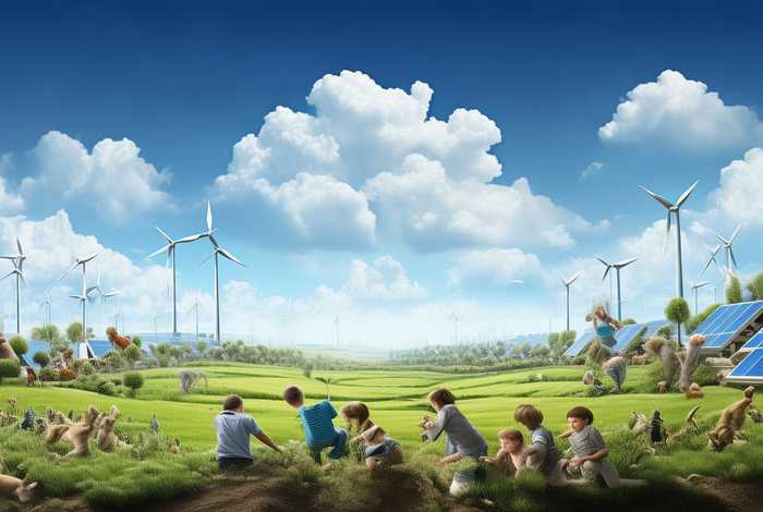 低碳环保保卫蓝天绘画、低碳环保保卫蓝天绘画图片