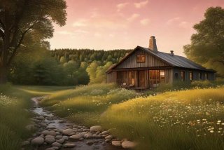 归隐生活图片、归隐生活图片高清