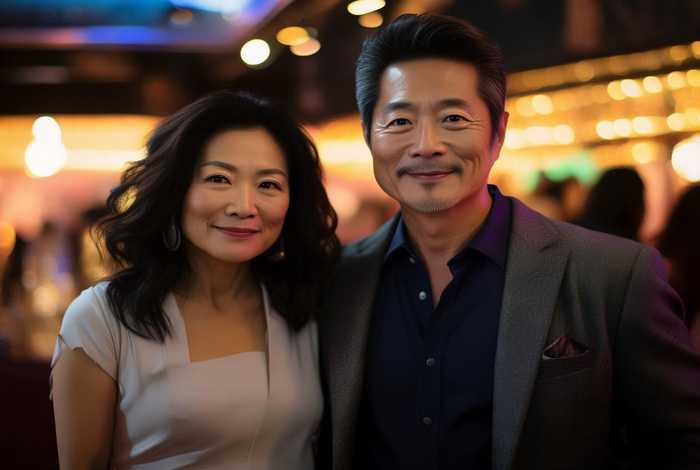 梁朝伟夫妇参加活动照片、梁朝伟夫妇参加活动照片图片