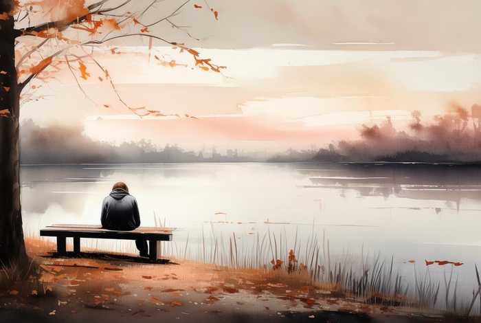 假如生活欺骗了你配图 假如生活欺骗了你配图水粉