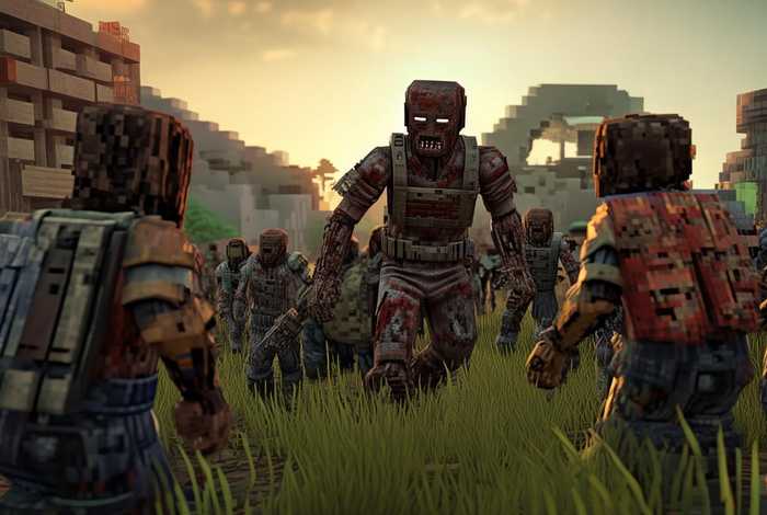 僵尸生存,我的世界 - 我的世界僵尸生存mod