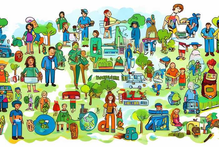 低碳生活我先行手抄报简笔画 - 低碳生活我先行手抄报简笔画图片大全