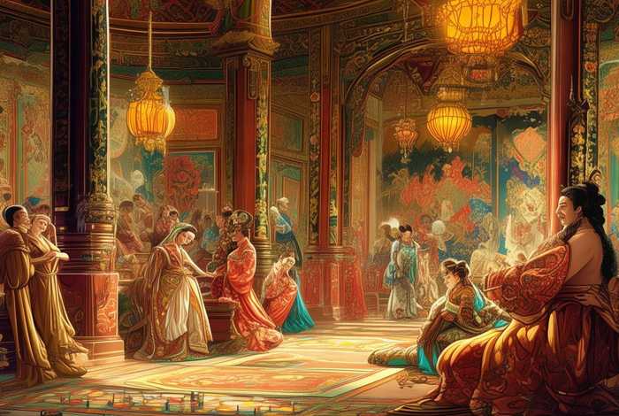 皇上的后宫生活，皇上的后宫生活漫画