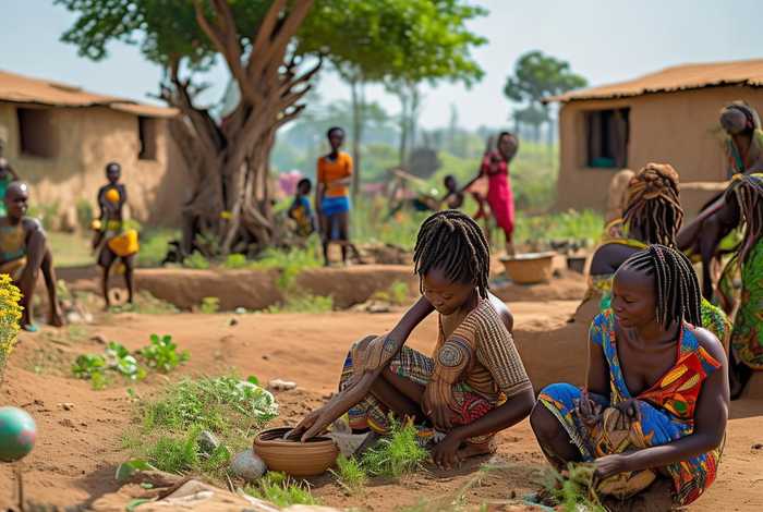 非洲女人怎么生活 非洲女人怎么生活的