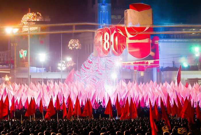 朝鲜80周年庆典盛大举行 朝鲜80周年庆典盛大举行是哪一年