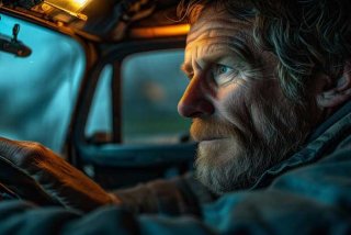 货车司机的生活图片；货车司机的生活图片真实