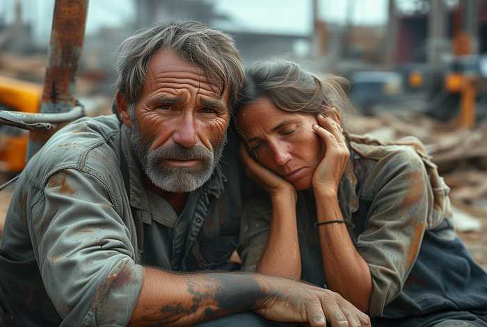 工地夫妻的日常（工地夫妻的日常休息）