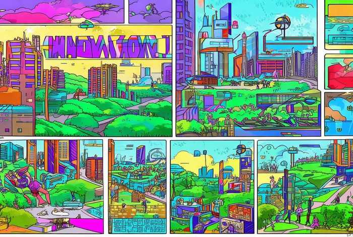 科技与生活手抄报图片4k - 科技与生活手抄报图片字体