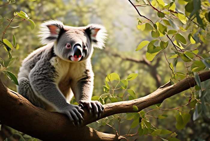 考拉生活在哪里吃什么 - 考拉生活在什么环境