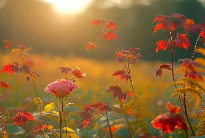 花开的优美句子 描写秋天花开的优美句子
