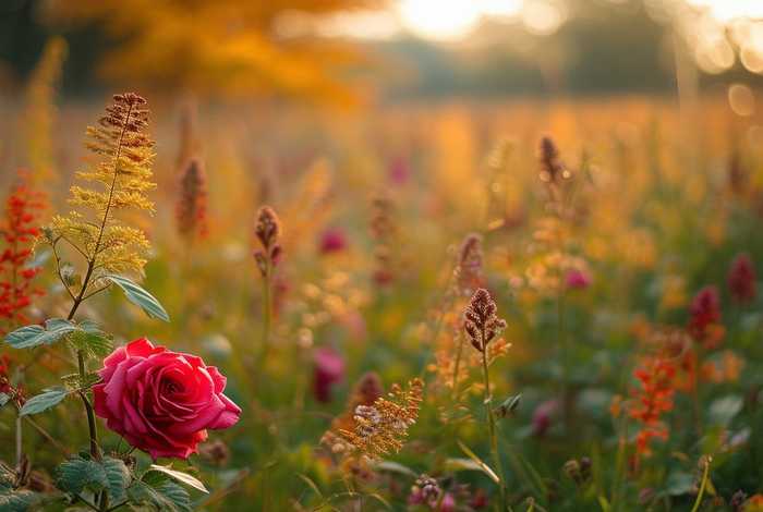 花开的优美句子 描写秋天花开的优美句子